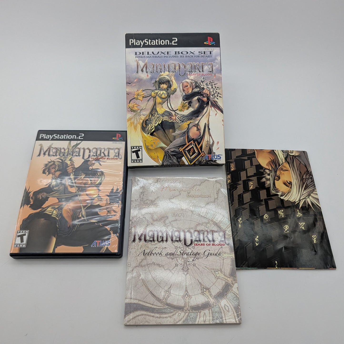 Magna Carta Tears of Blood [Deluxe Box Set] - Sony PlayStation 2 - Complete