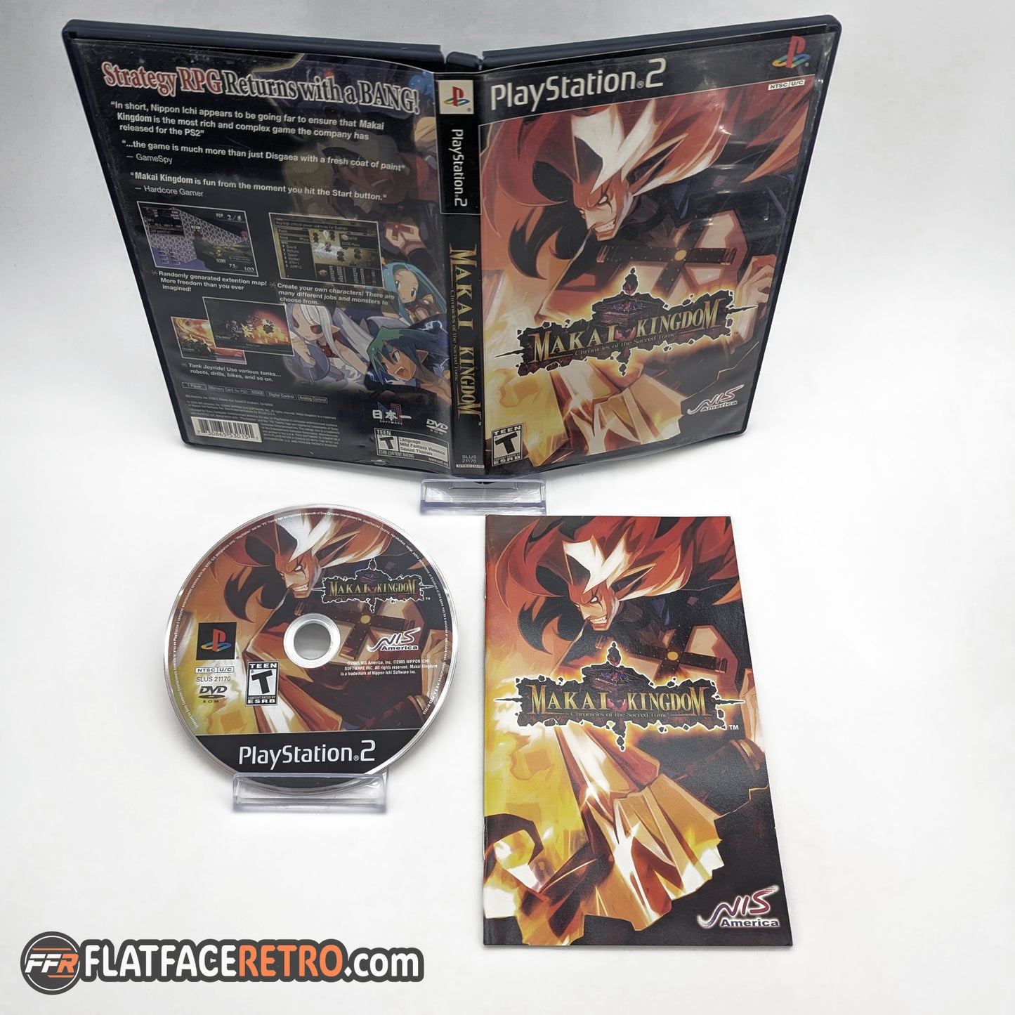 Makai Kingdom Chronicles of the Sacred Tome - Sony PlayStation 2 - Complete