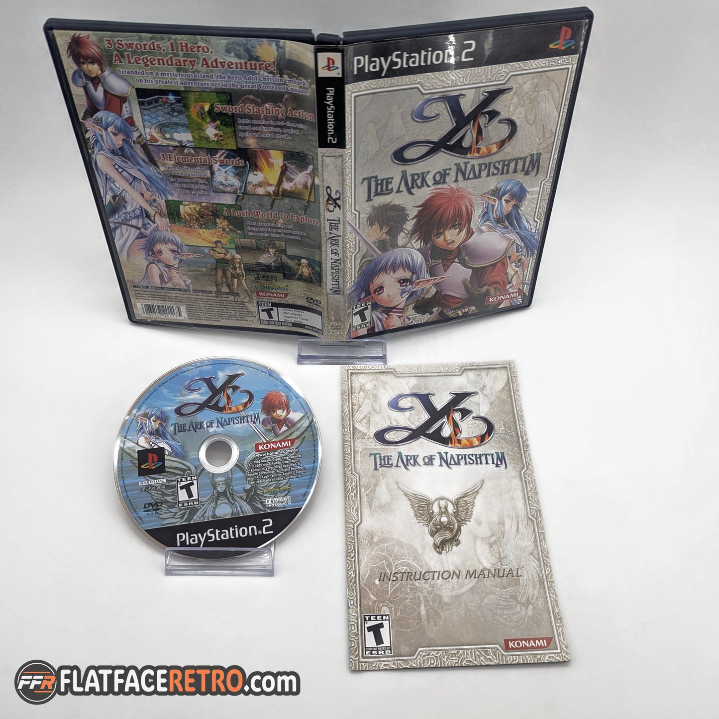 Ys The Ark of Napishtim - Sony PlayStation 2 - Complete