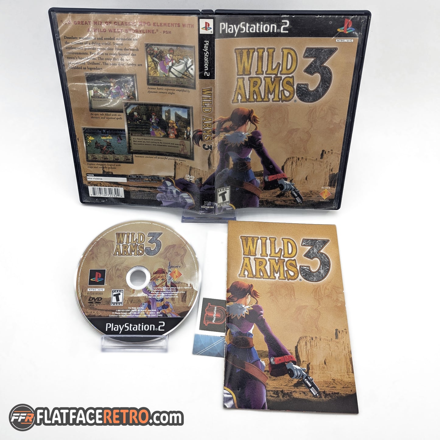 Wild Arms 3 - Sony PlayStation 2 - Complete