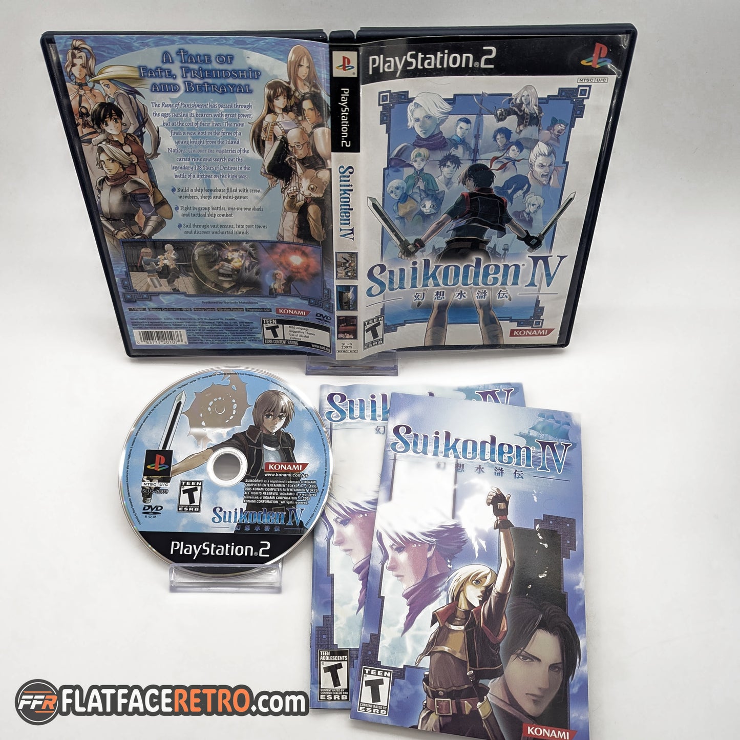 Suikoden IV - Sony PlayStation 2 - Complete