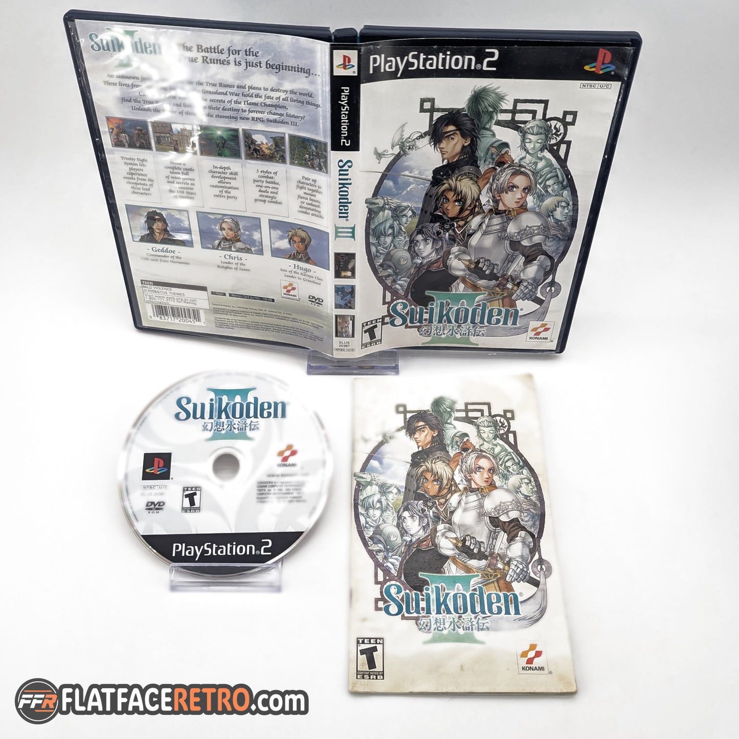 Suikoden 3 - Sony PlayStation 2 - Complete