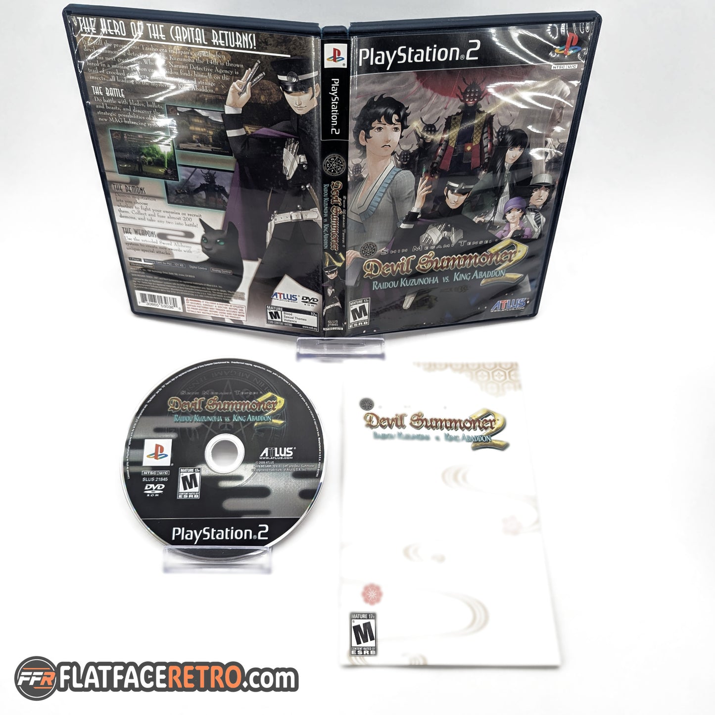 Shin Megami Tensei: Devil Summoner 2: Raidou Kuzunoha vs. King Abaddon - Sony PlayStation 2 - Complete