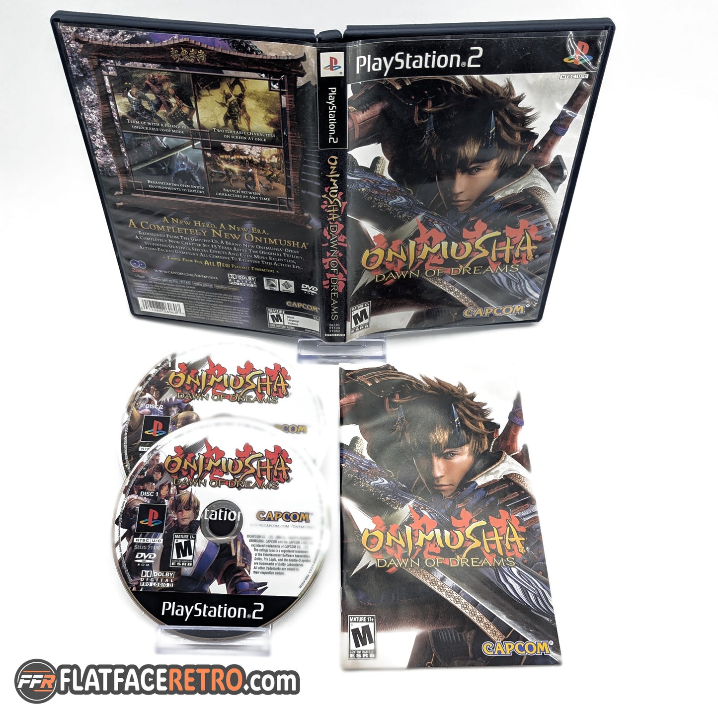 Onimusha Dawn of Dreams - Sony PlayStation 2 - Complete