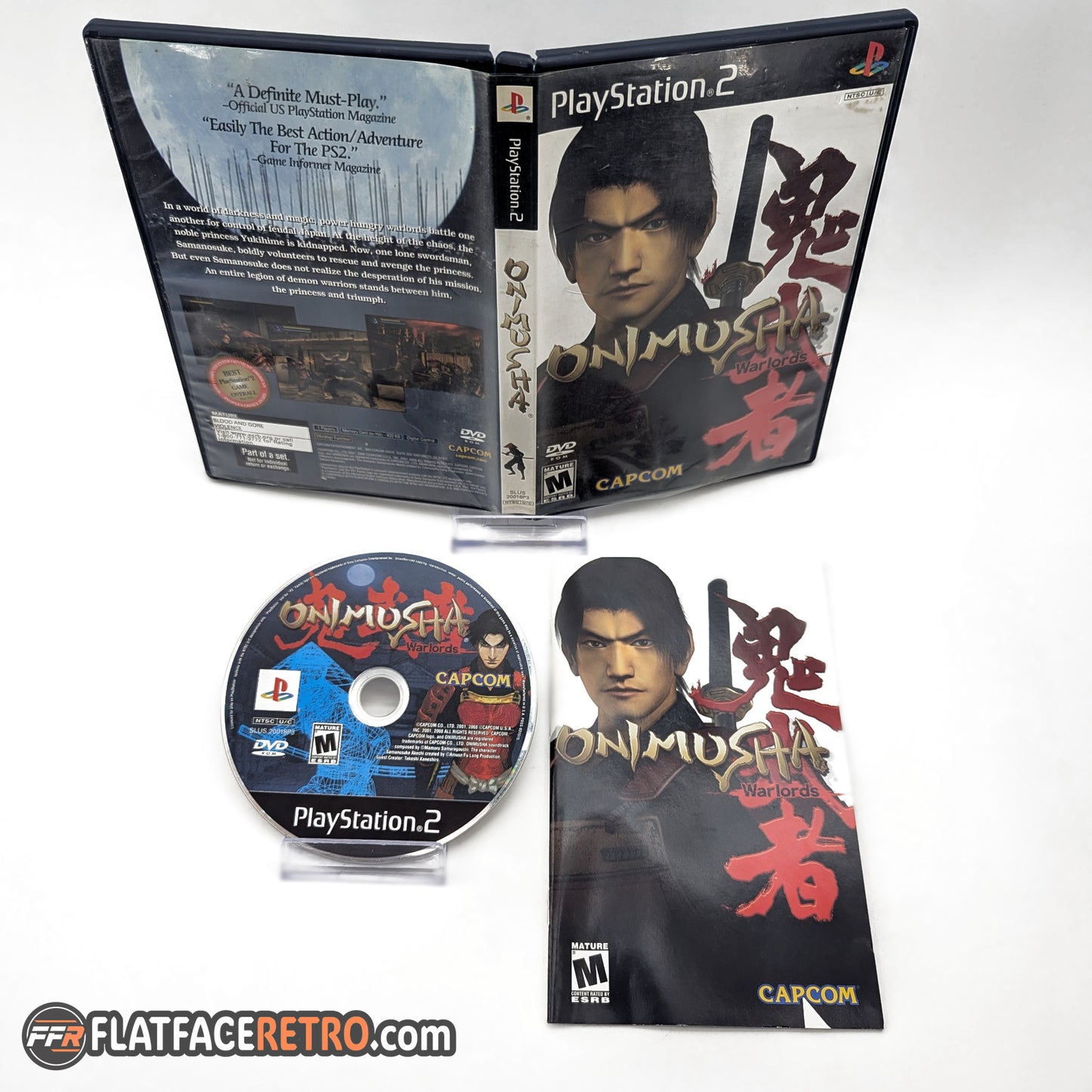 Onimusha Warlords - Sony PlayStation 2 - Complete