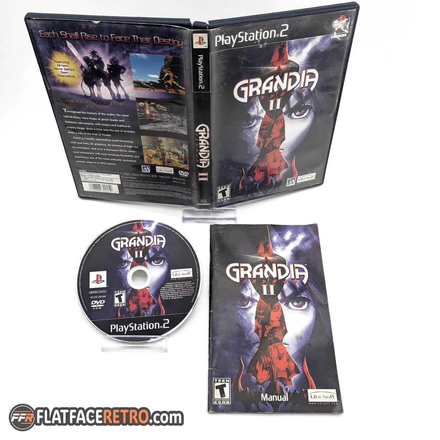 Grandia II - Sony PlayStation 2 - Complete