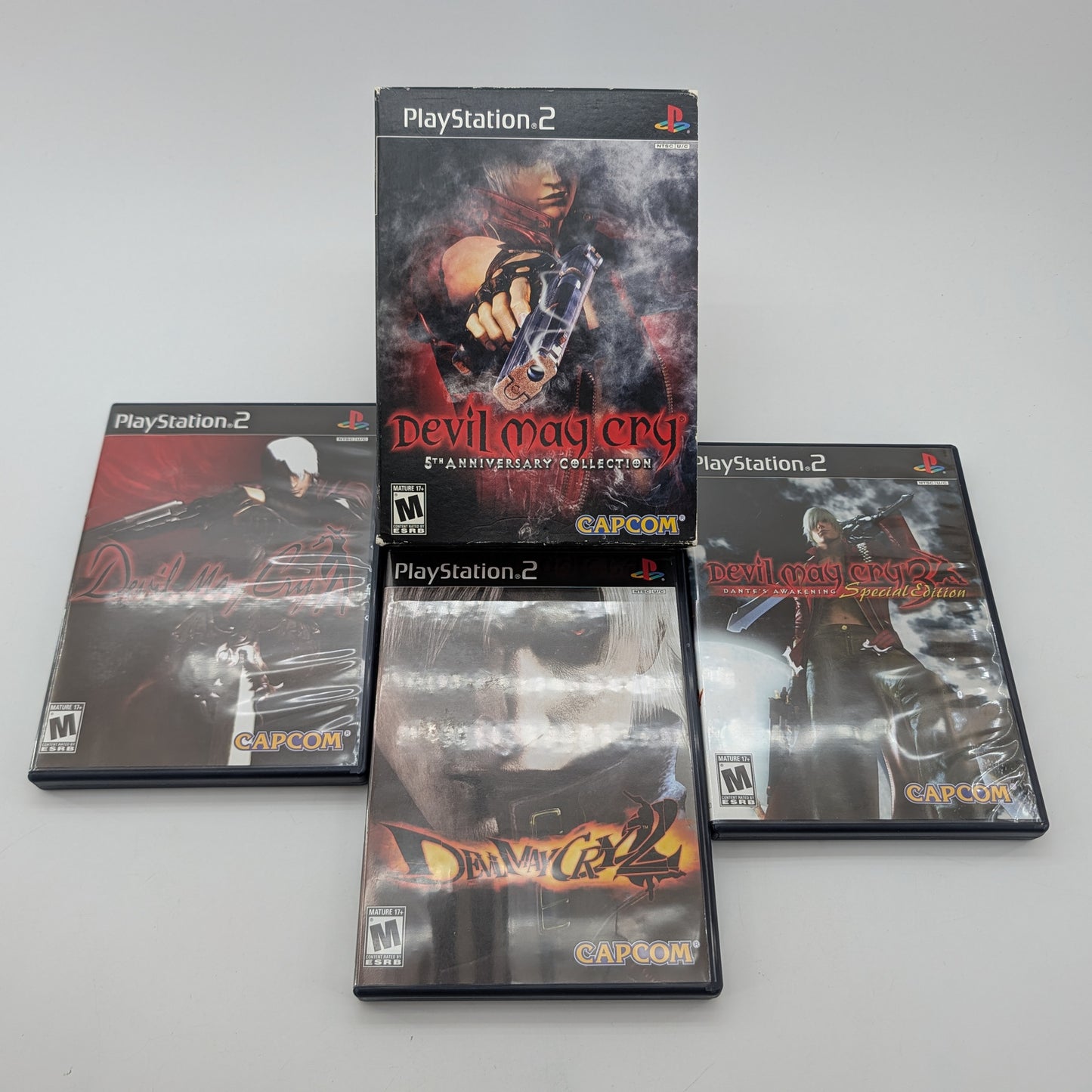 Devil May Cry [5th Anniversary Collection] - Sony PlayStation 2 - Complete