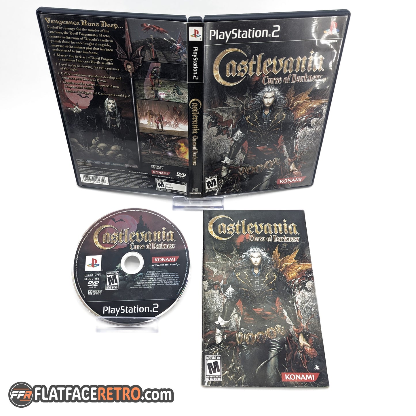 Castlevania Curse of Darkness - Sony PlayStation 2 - Complete