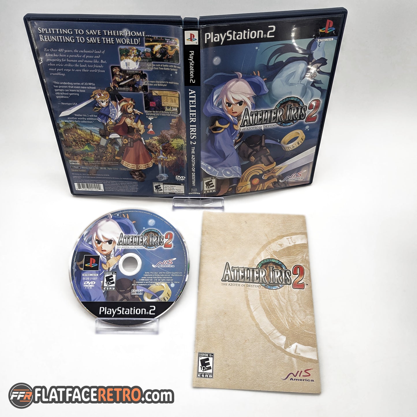 Atelier Iris 2 the Azoth of Destiny - Sony PlayStation 2 - Complete