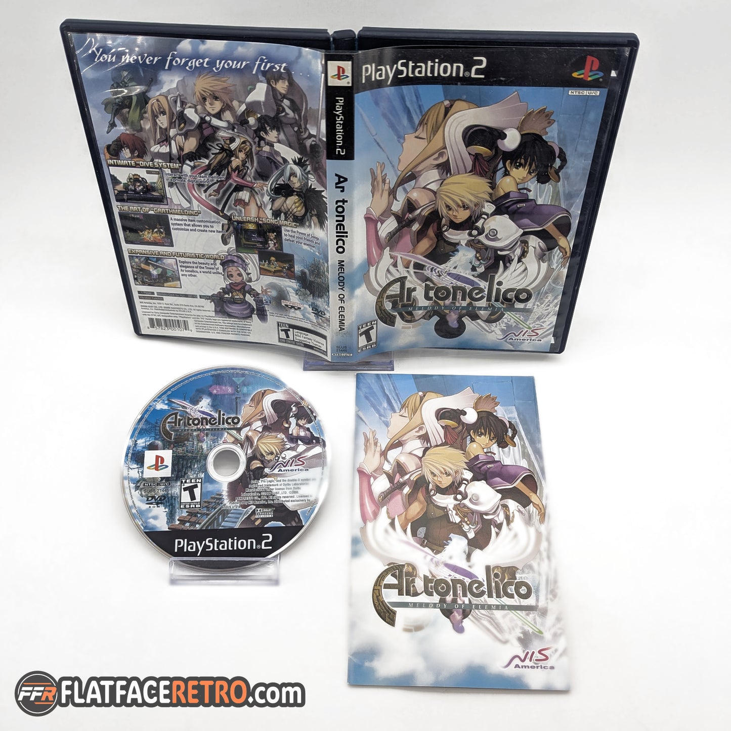 Ar Tonelico Melody of Elemia - Sony PlayStation 2 - Complete
