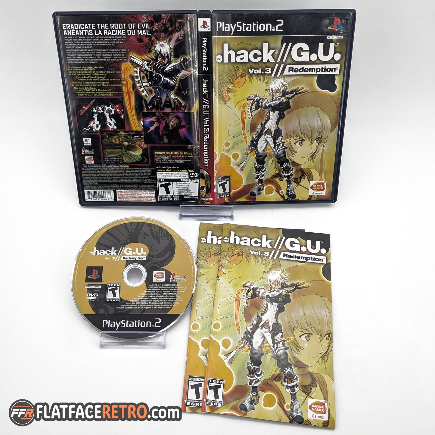 .hack GU Redemption - Sony PlayStation 2 - Complete