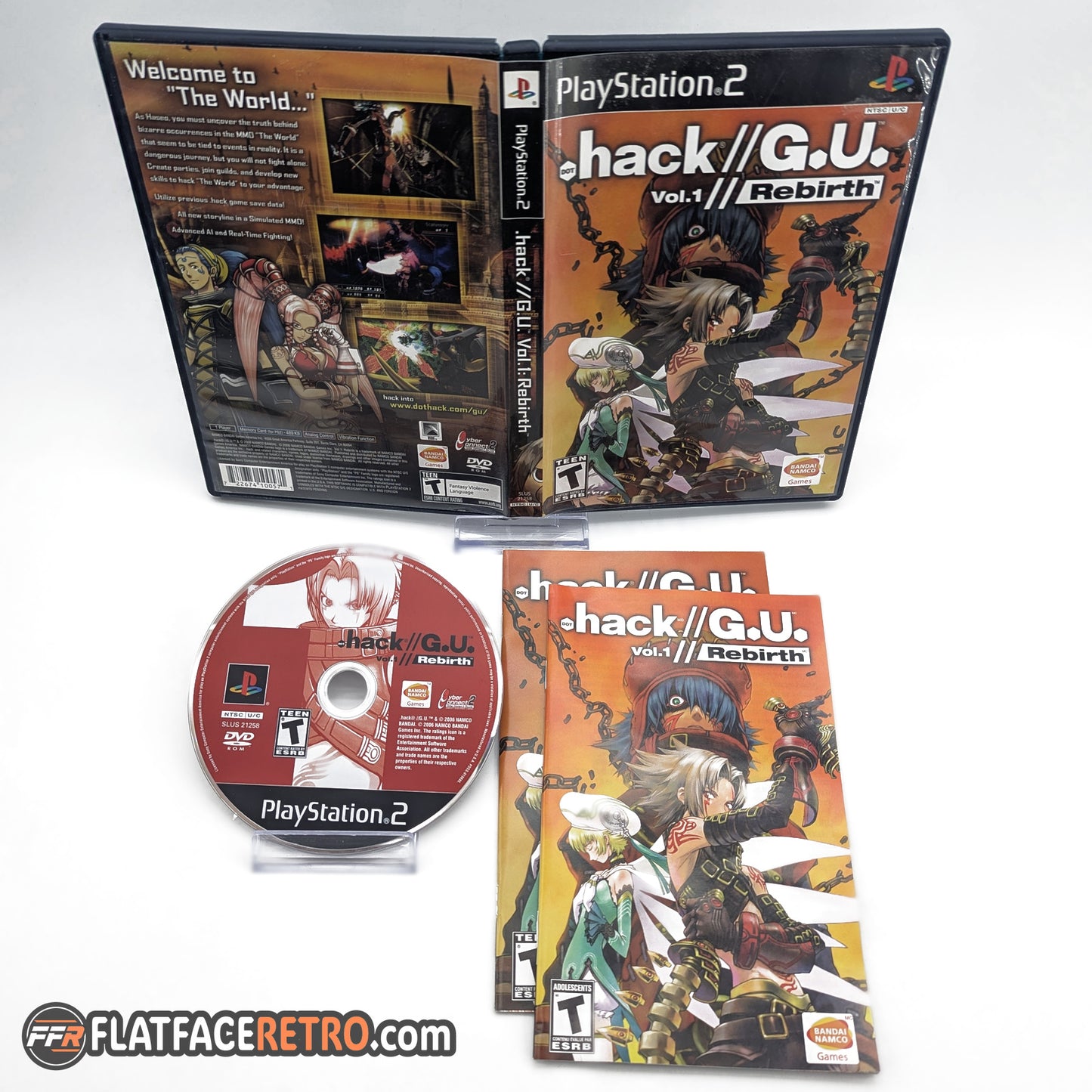 .hack GU Rebirth - Sony PlayStation 2 - Complete