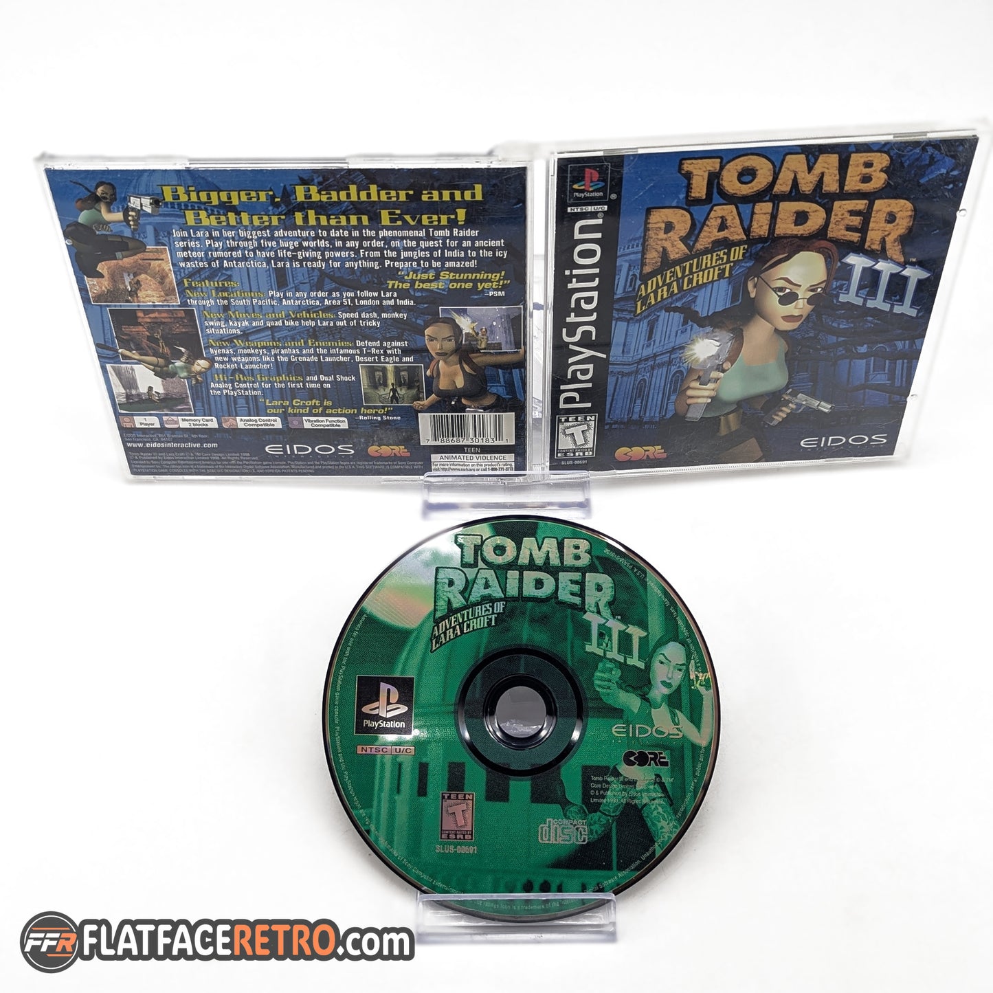 Tomb Raider III - Sony PlayStation 1 - Complete