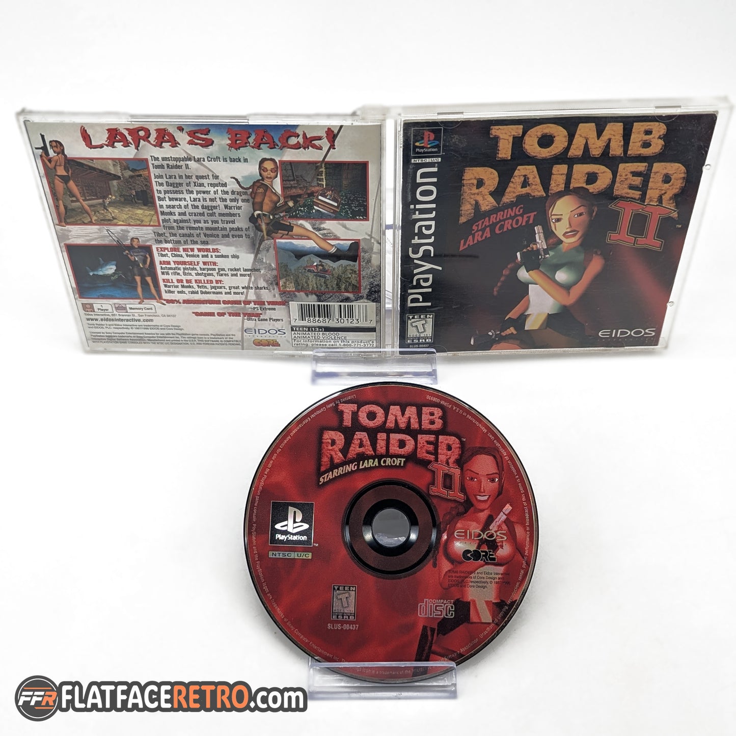 Tomb Raider II - Sony PlayStation 1 - Complete