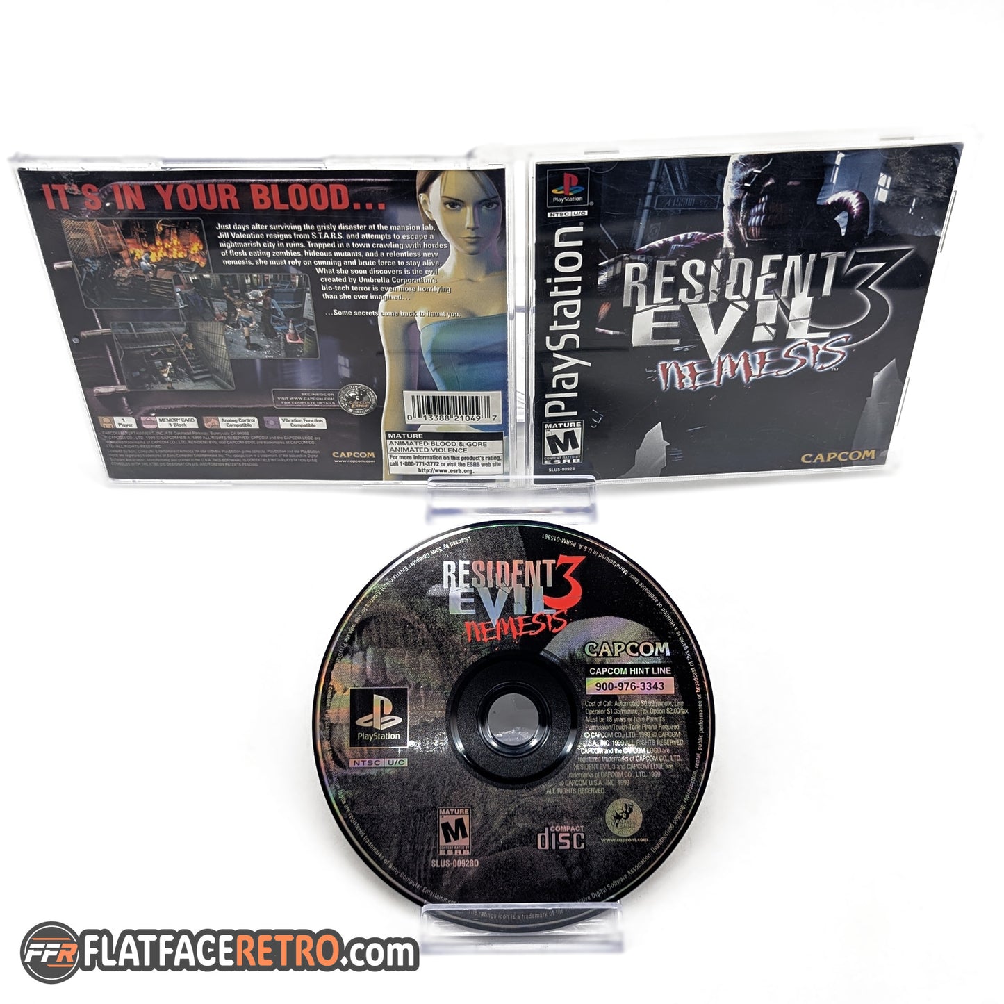 Resident Evil 3 Nemesis - Sony PlayStation 1 - Complete