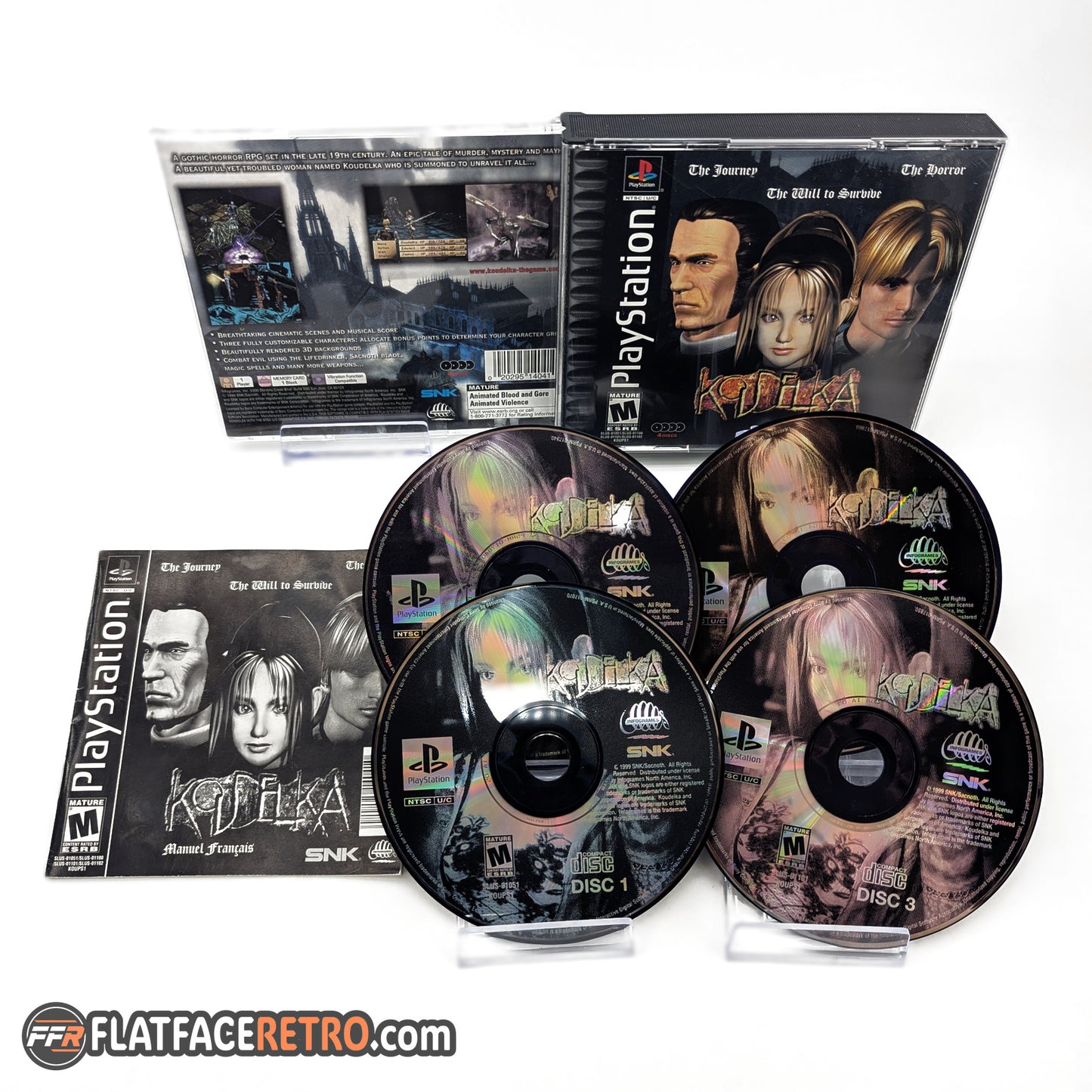 Koudelka - Sony PlayStation 1 - Complete