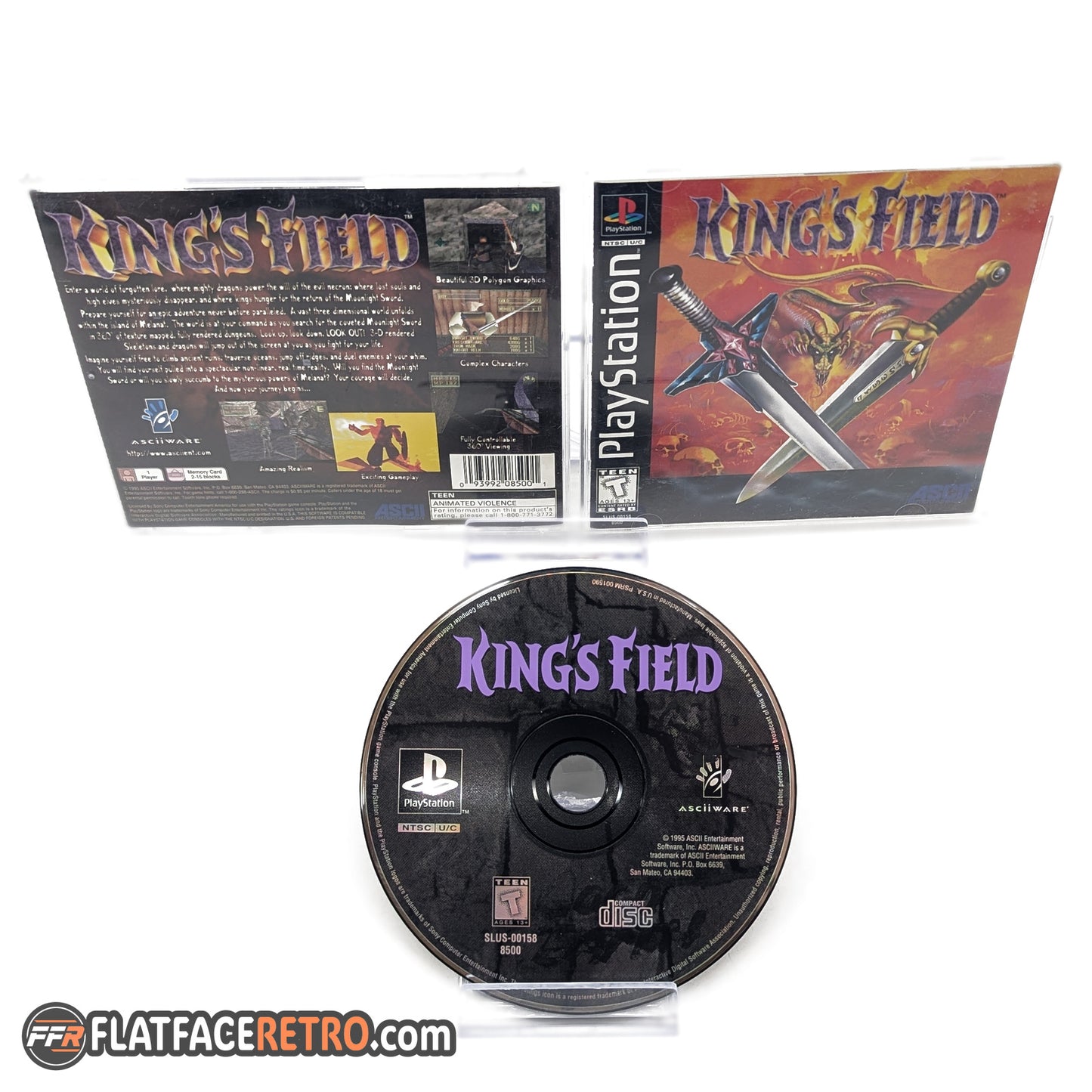 King's Field - Sony PlayStation 1 - Complete