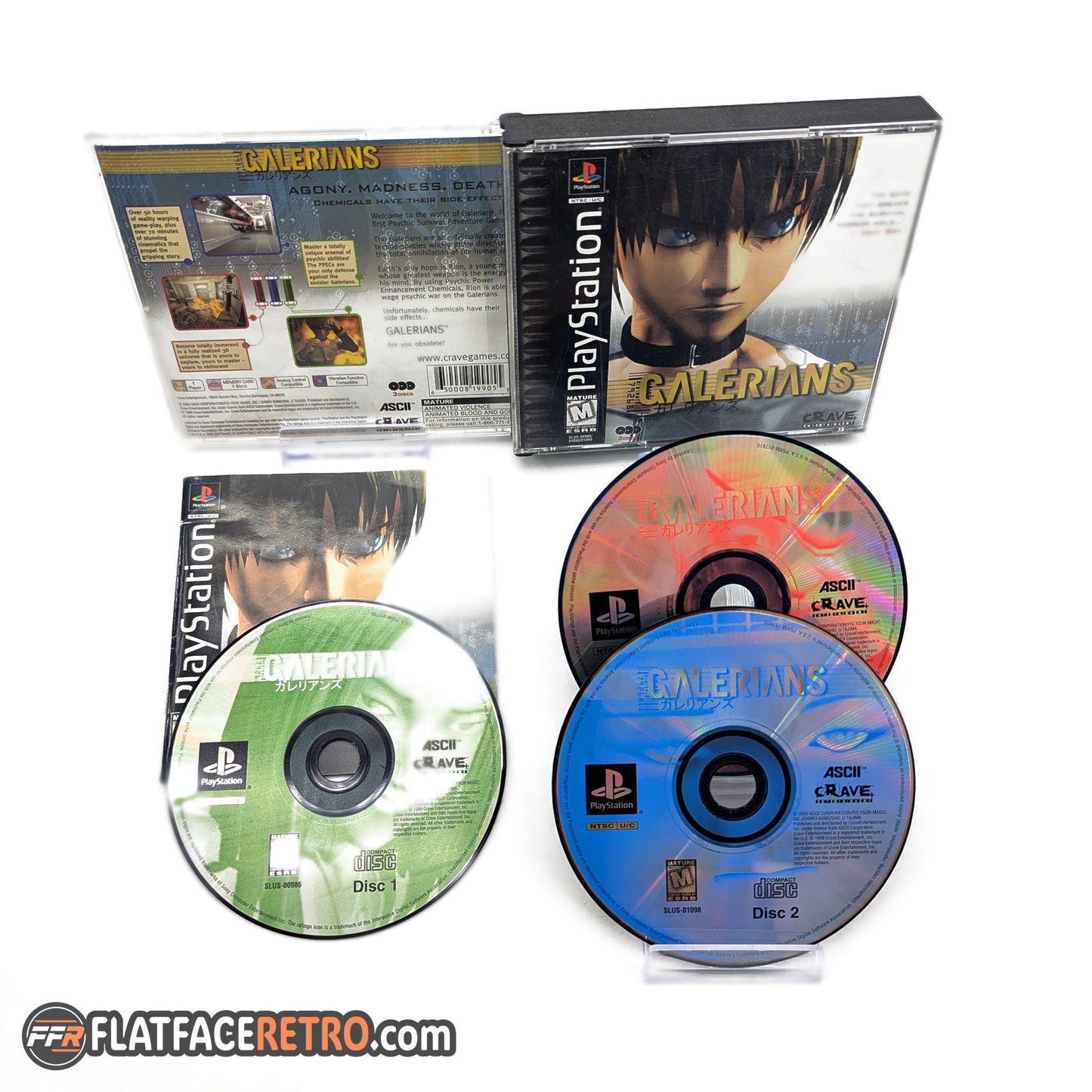 Galerians - Sony PlayStation 1 - Complete