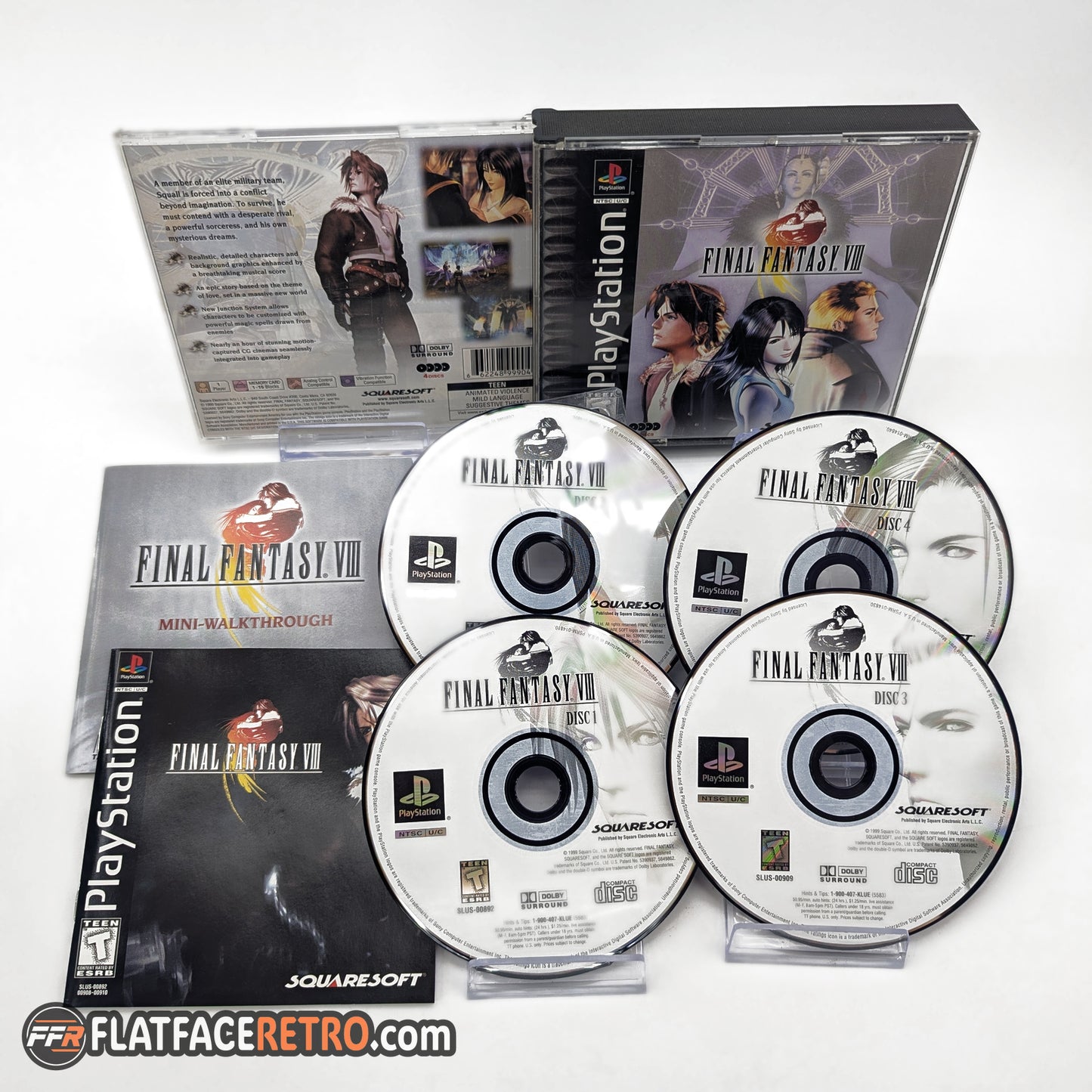 Final Fantasy VIII - Sony PlayStation 1 - Complete