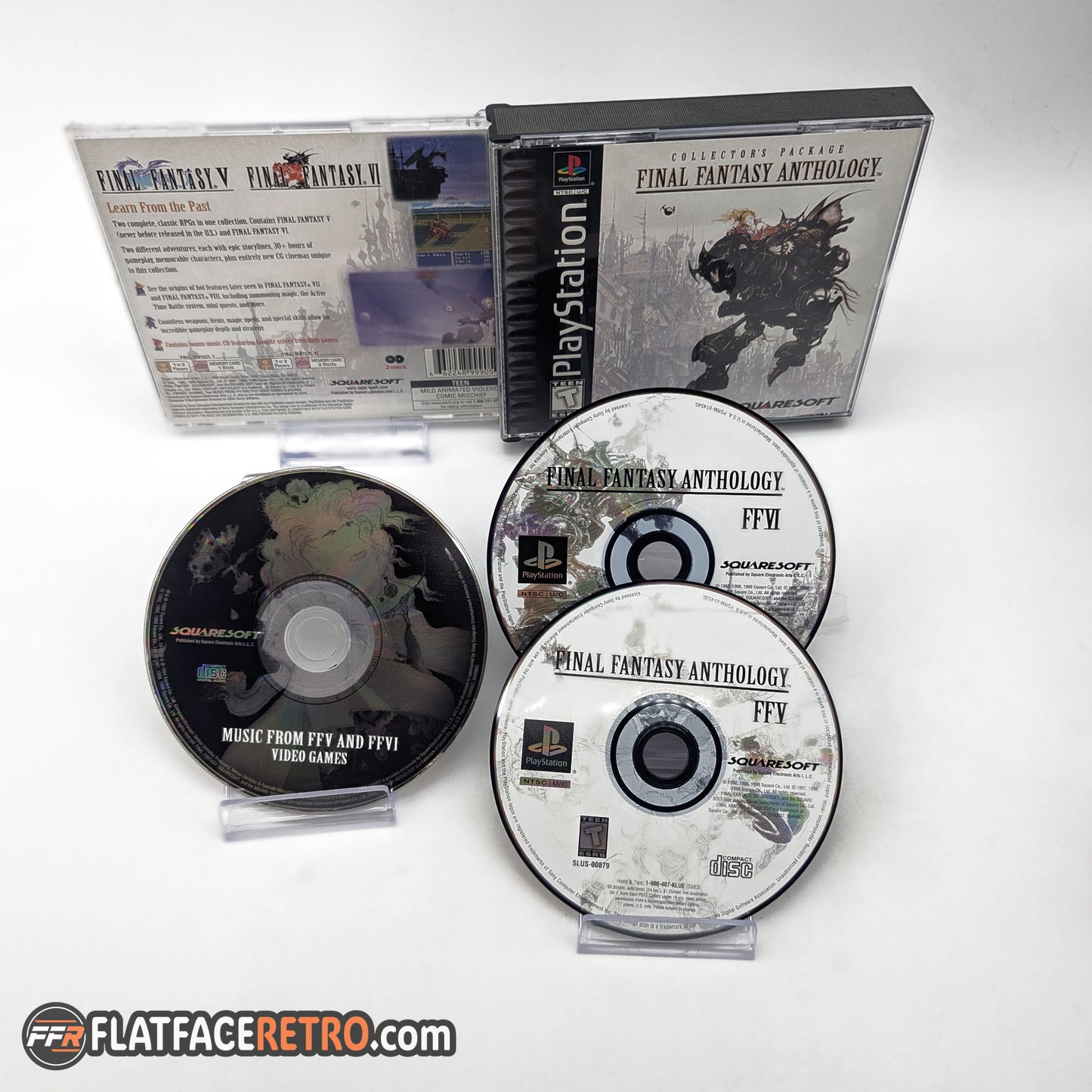 Final Fantasy Anthology - Sony PlayStation 1 - Game and Box Only
