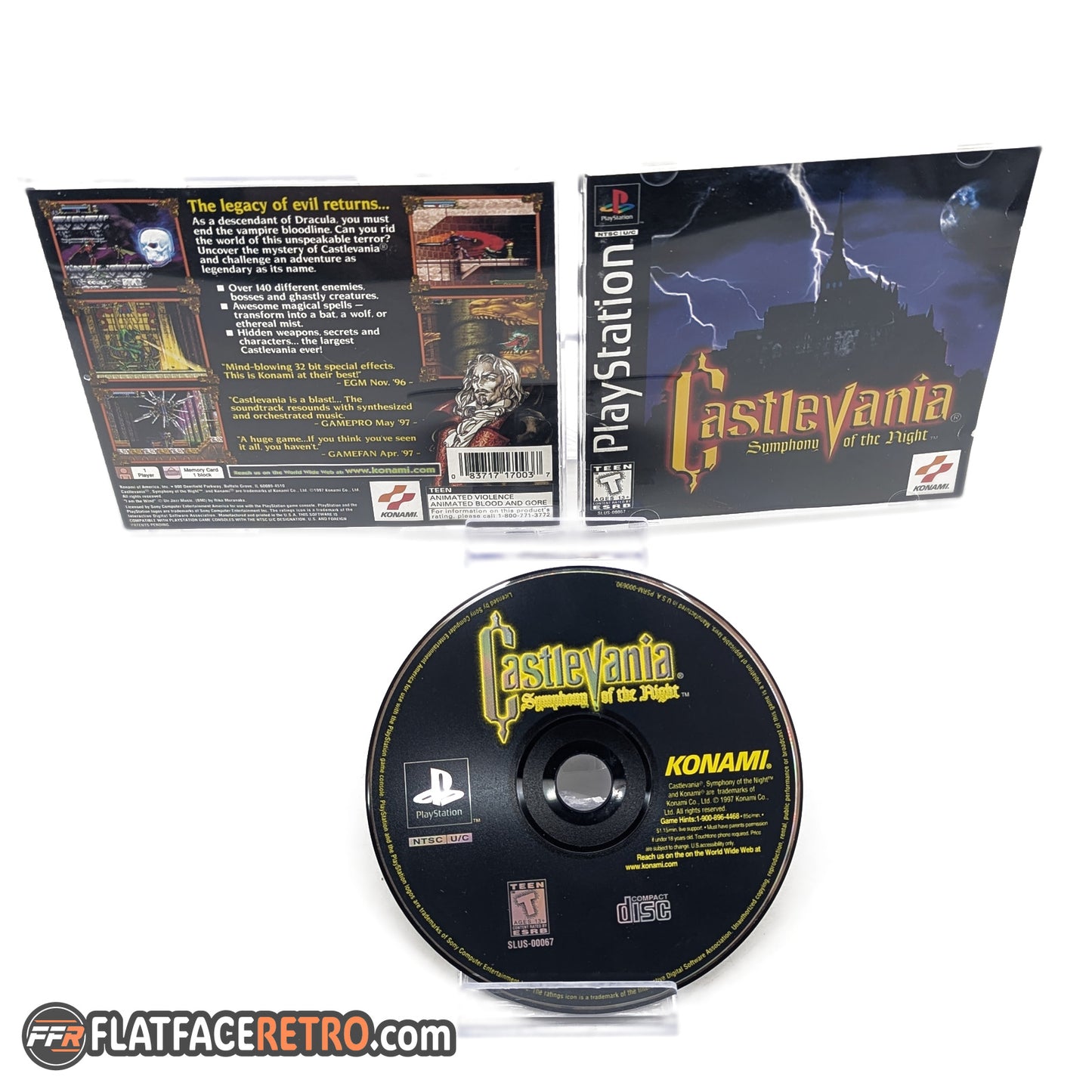 Castlevania Symphony of the Night - Sony PlayStation 1 - Complete