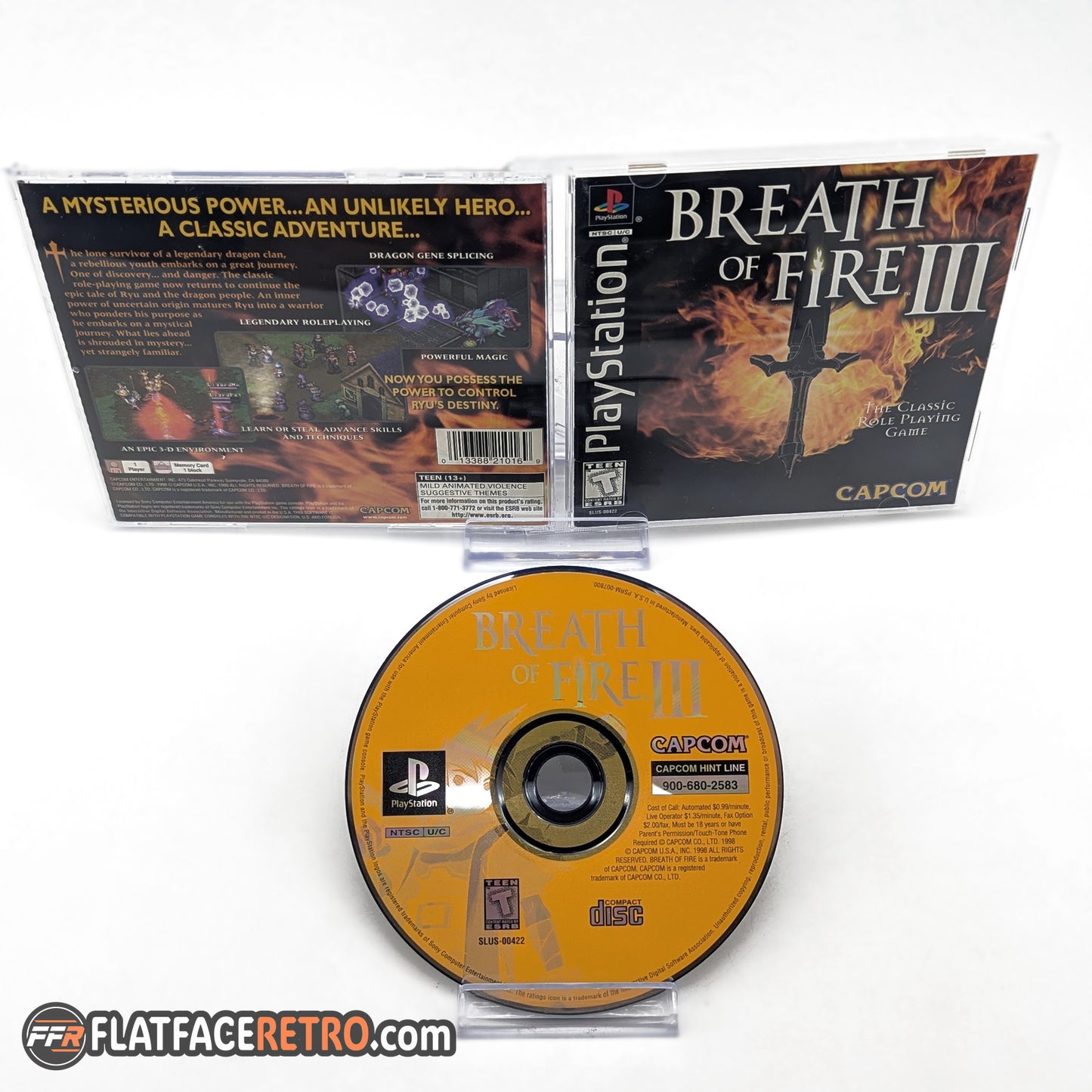 Breath of Fire 3 - Sony PlayStation 1 - Complete