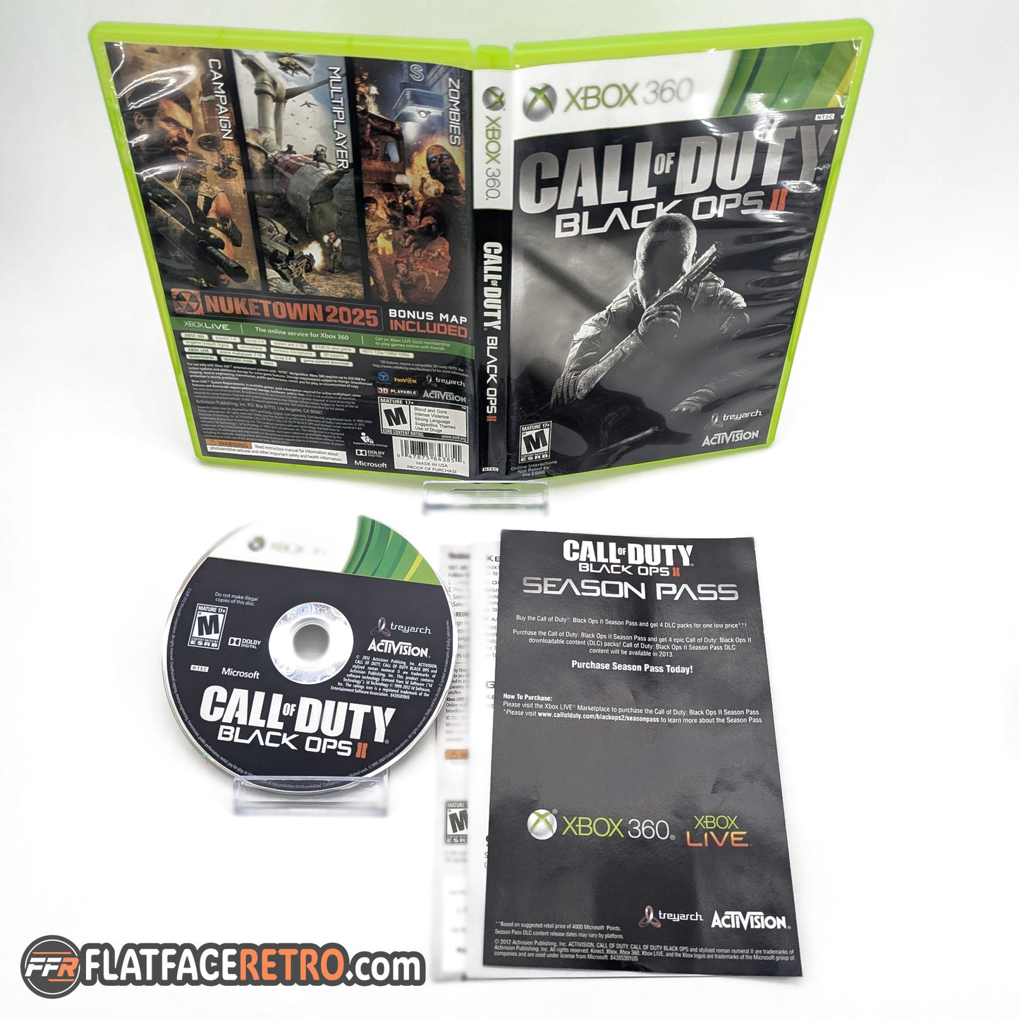 Call of Duty Black Ops II - Microsoft Xbox 360 - Complete