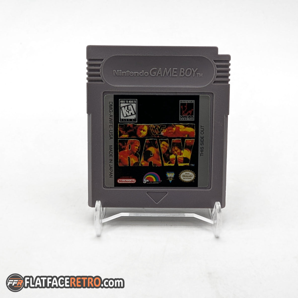 WWF Raw - Nintendo Game Boy - Game Only
