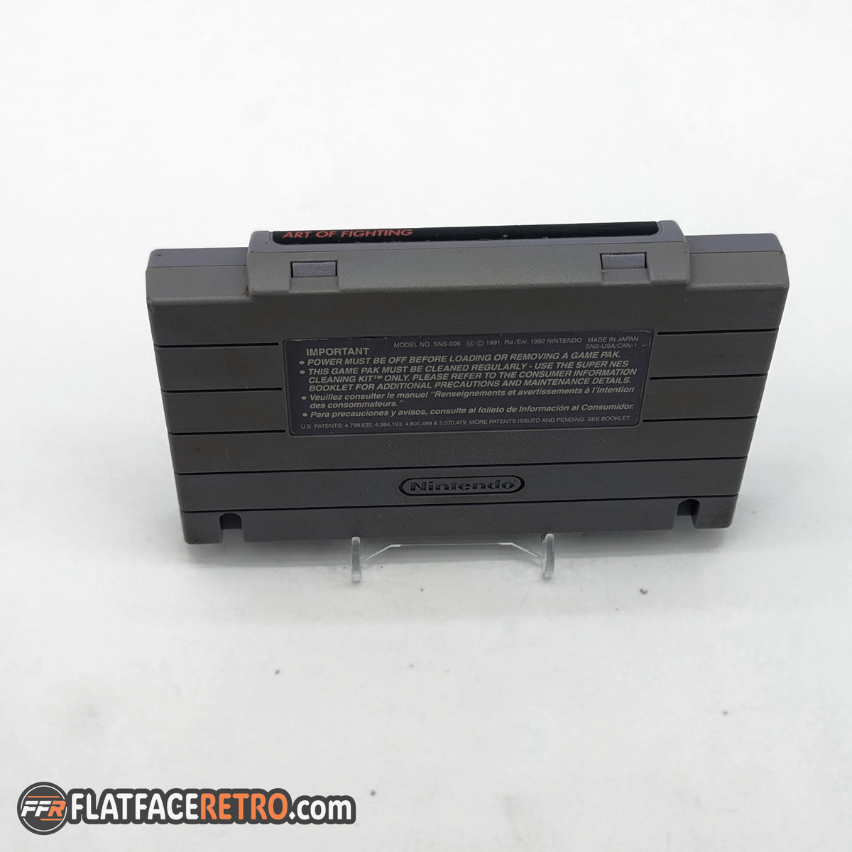 Art of Fighting - Nintendo SNES - Game Only
