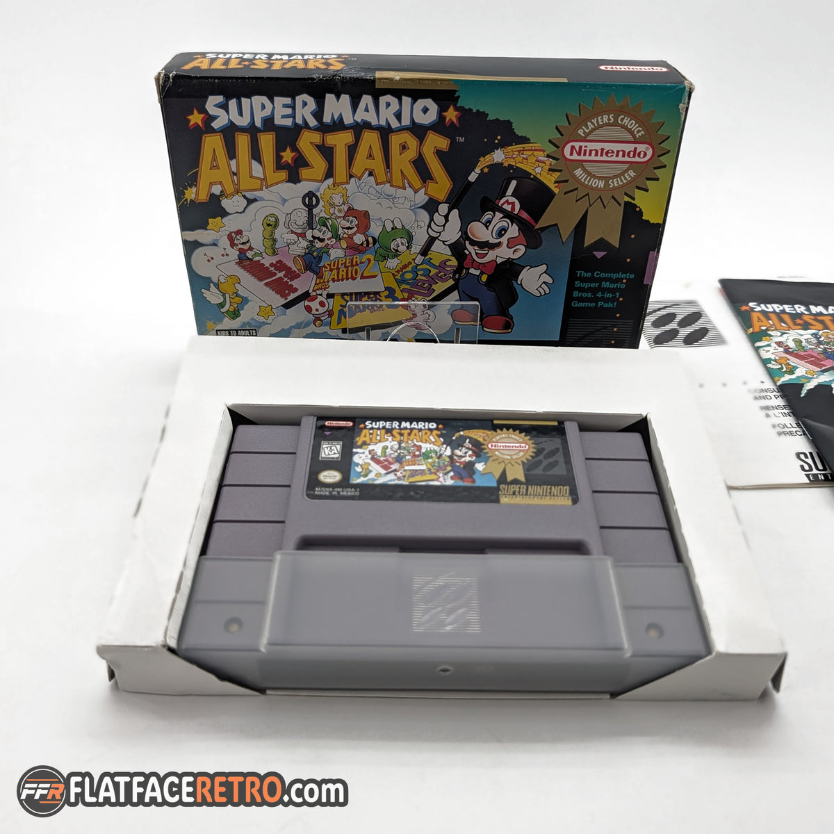 Super Mario All-Stars - Nintendo SNES - Complete