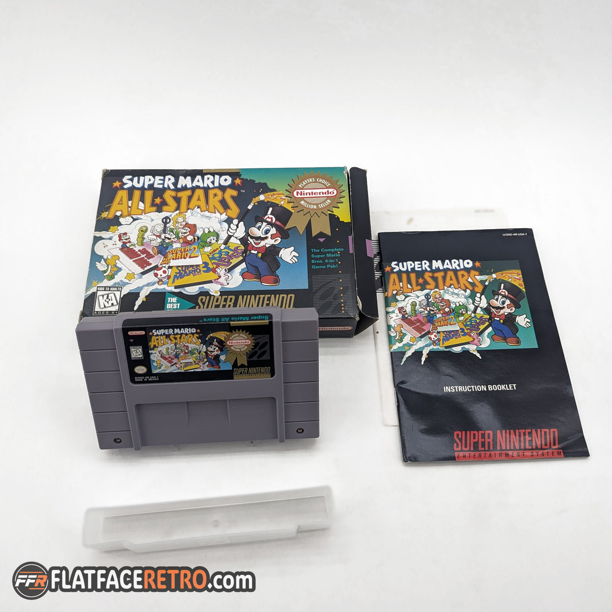 Super Mario All-Stars - Nintendo SNES - Complete