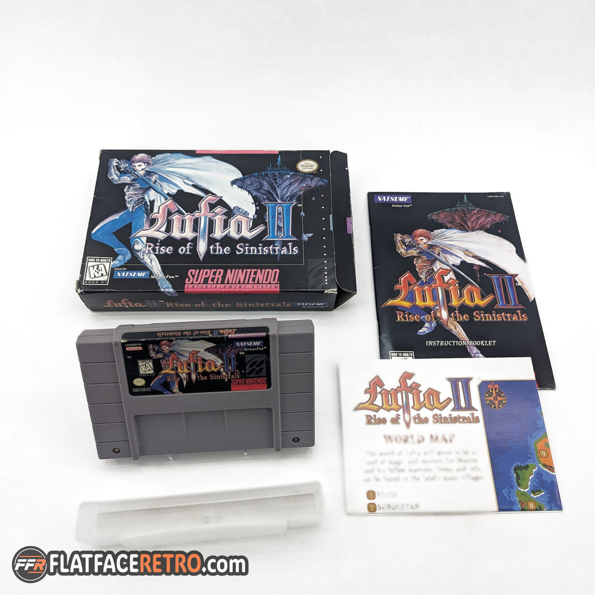 Lufia II Rise of Sinistrals - Nintendo SNES - Complete