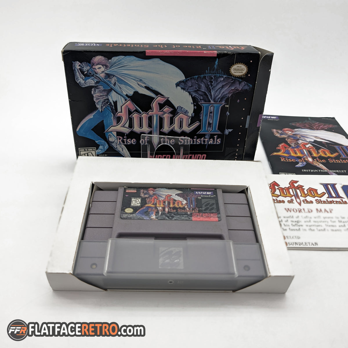 Lufia II Rise of Sinistrals - Nintendo SNES - Complete