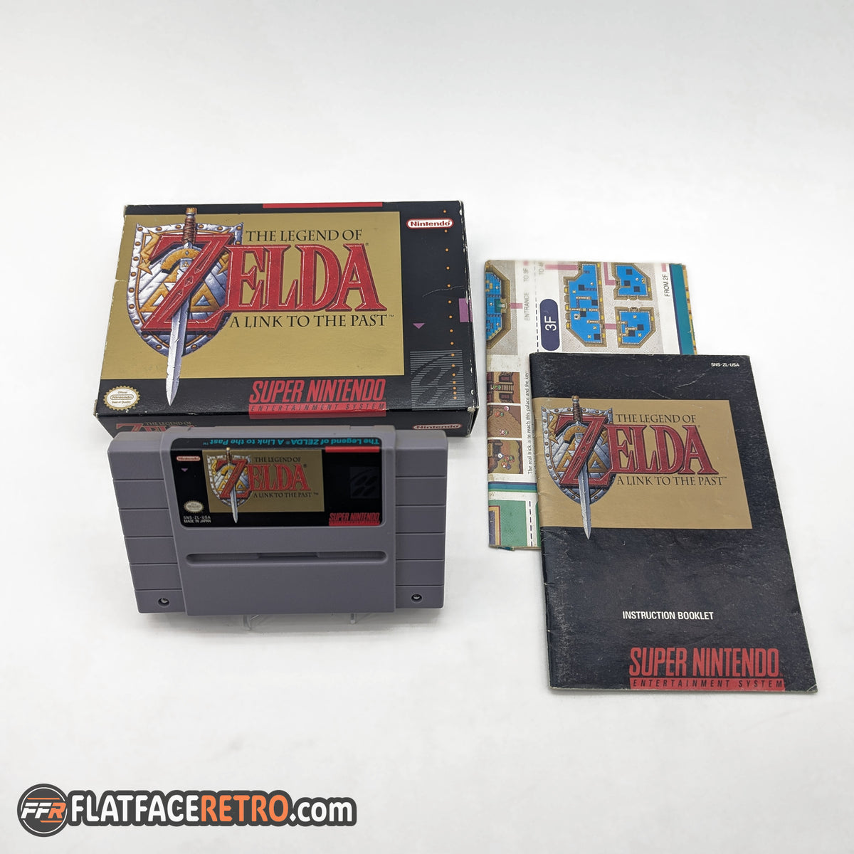 Zelda Link to the Past - Nintendo SNES - Complete