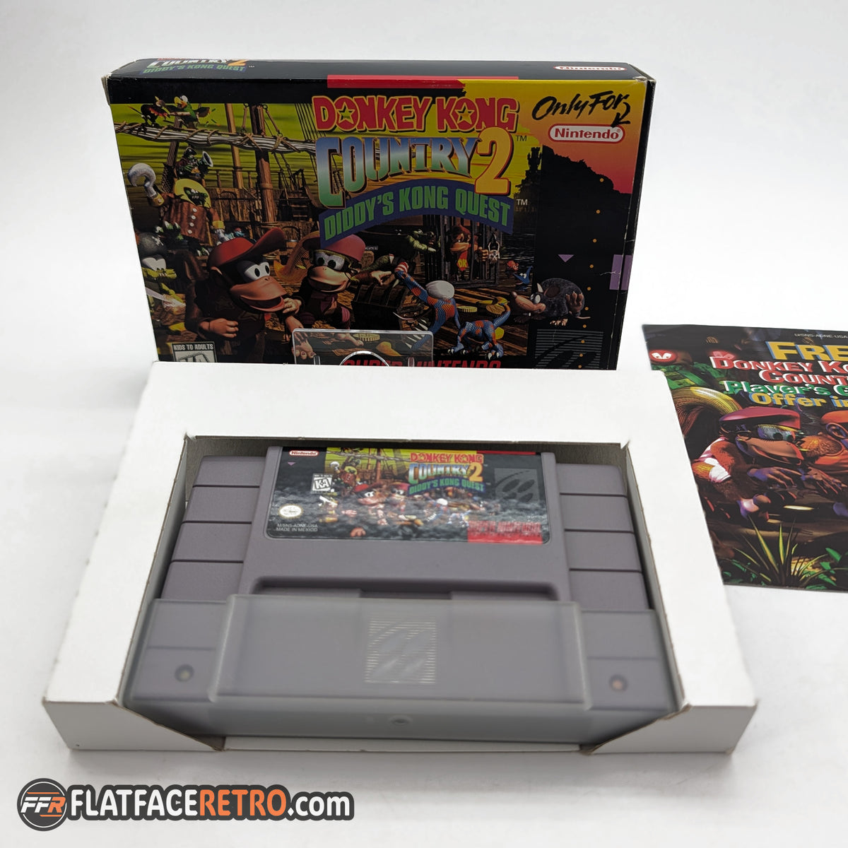 Donkey Kong Country 2 - Nintendo SNES - Complete