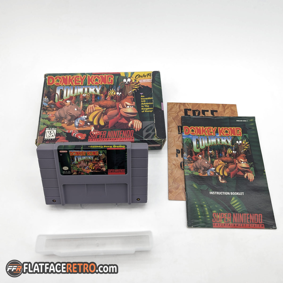 Donkey Kong Country - Nintendo SNES - Complete