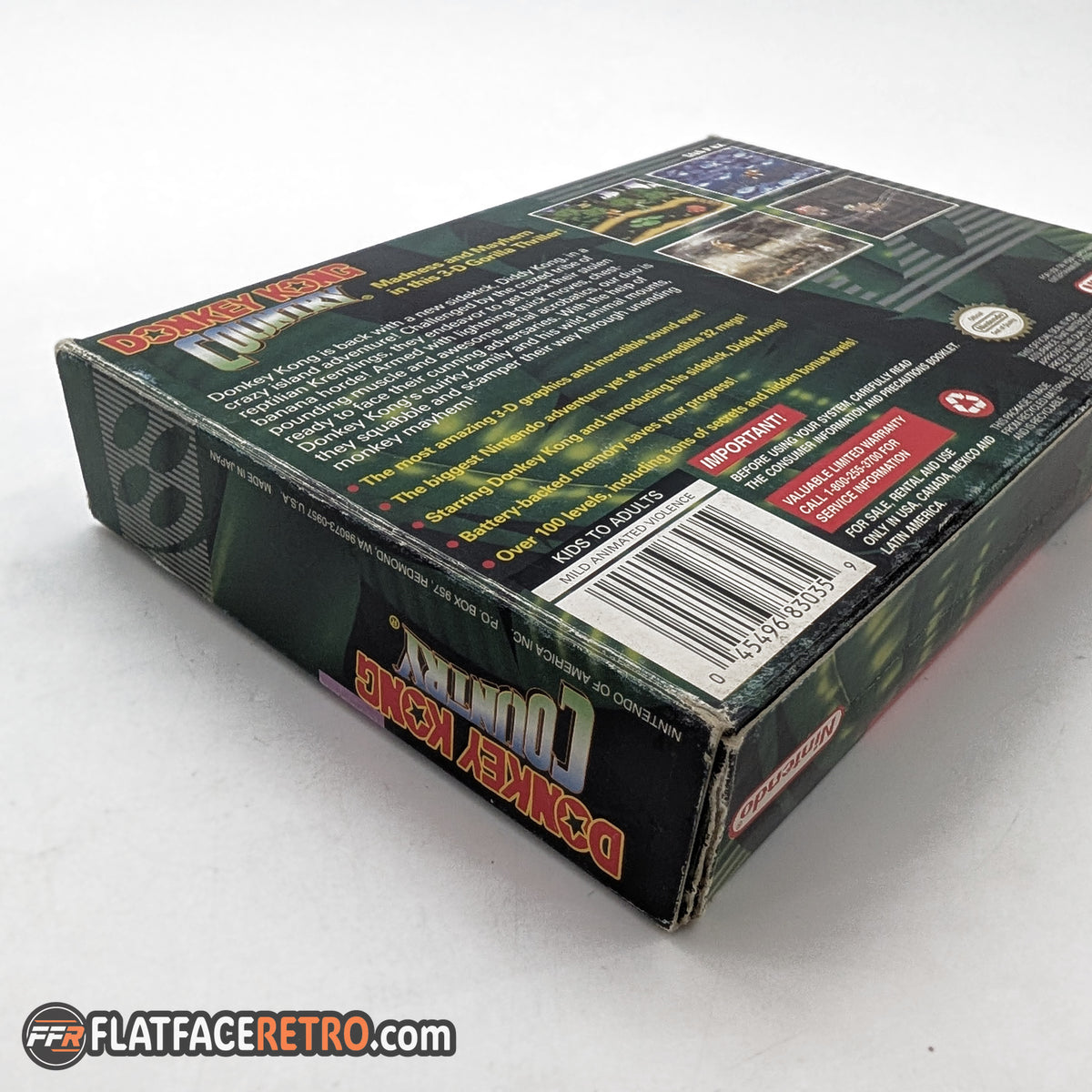 Donkey Kong Country - Nintendo SNES - Complete