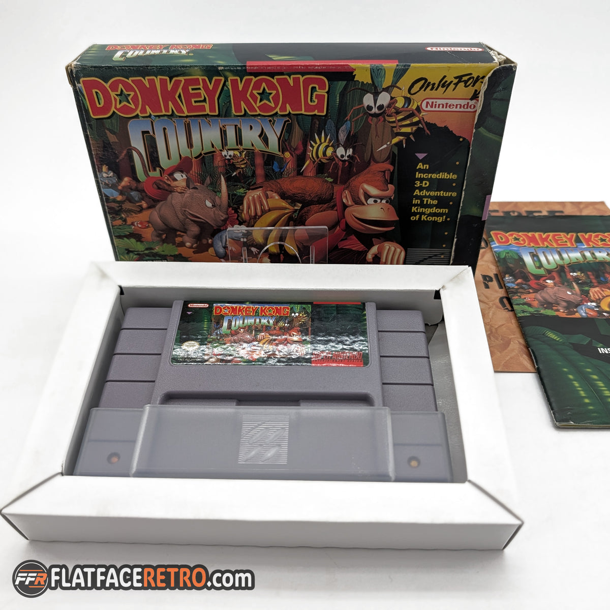 Donkey Kong Country - Nintendo SNES - Complete