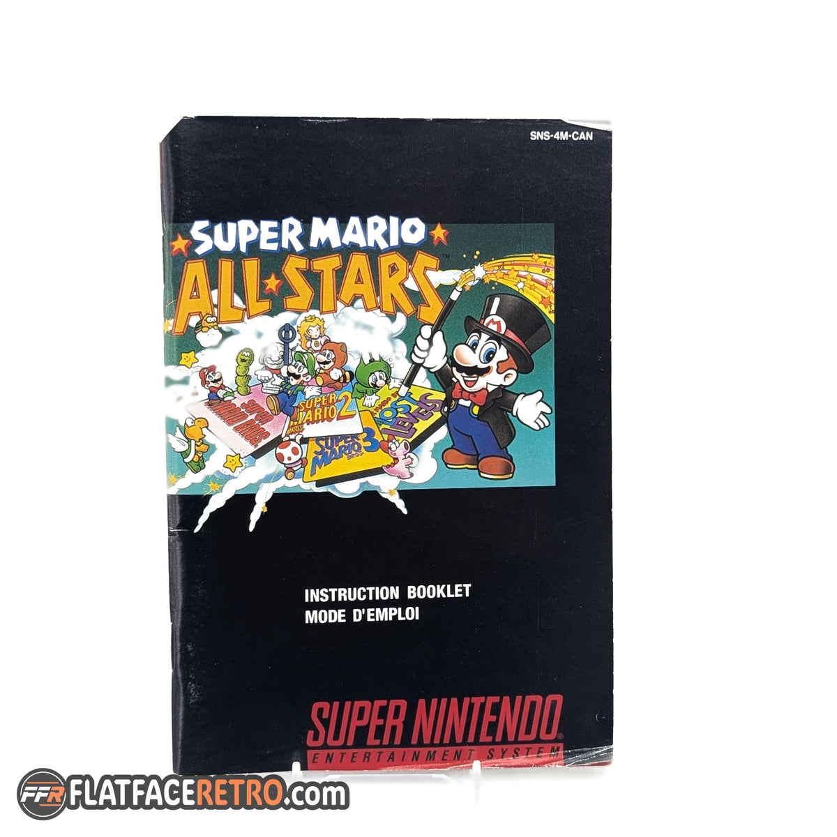 Super Mario All-Stars - Nintendo SNES - Manual Only