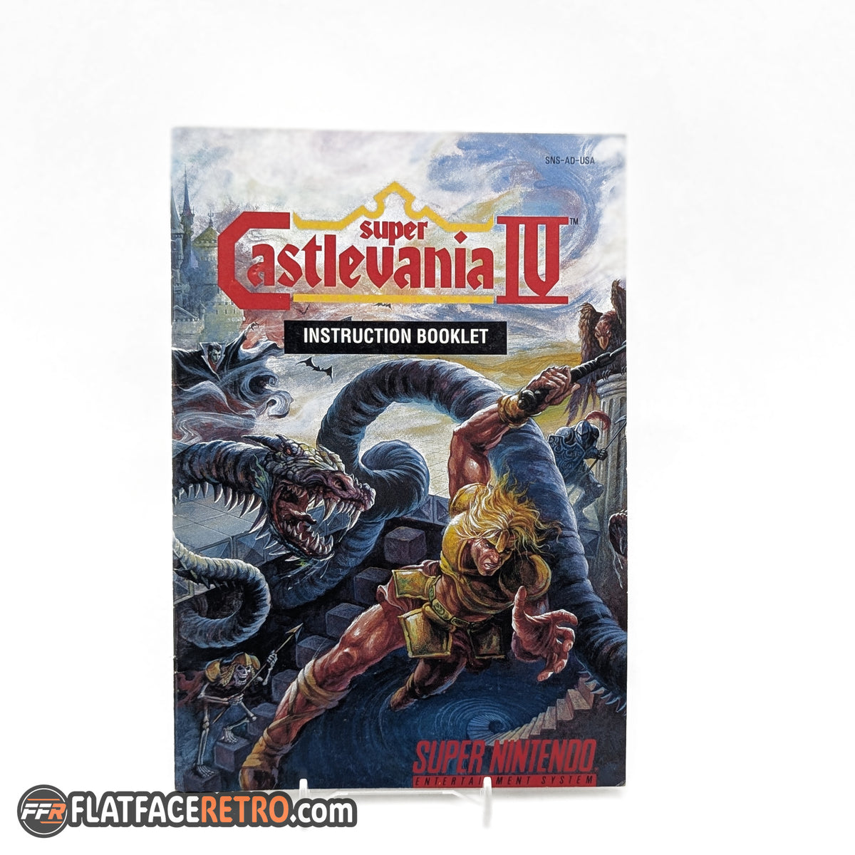 Super Castlevania IV - Nintendo SNES - Manual Only
