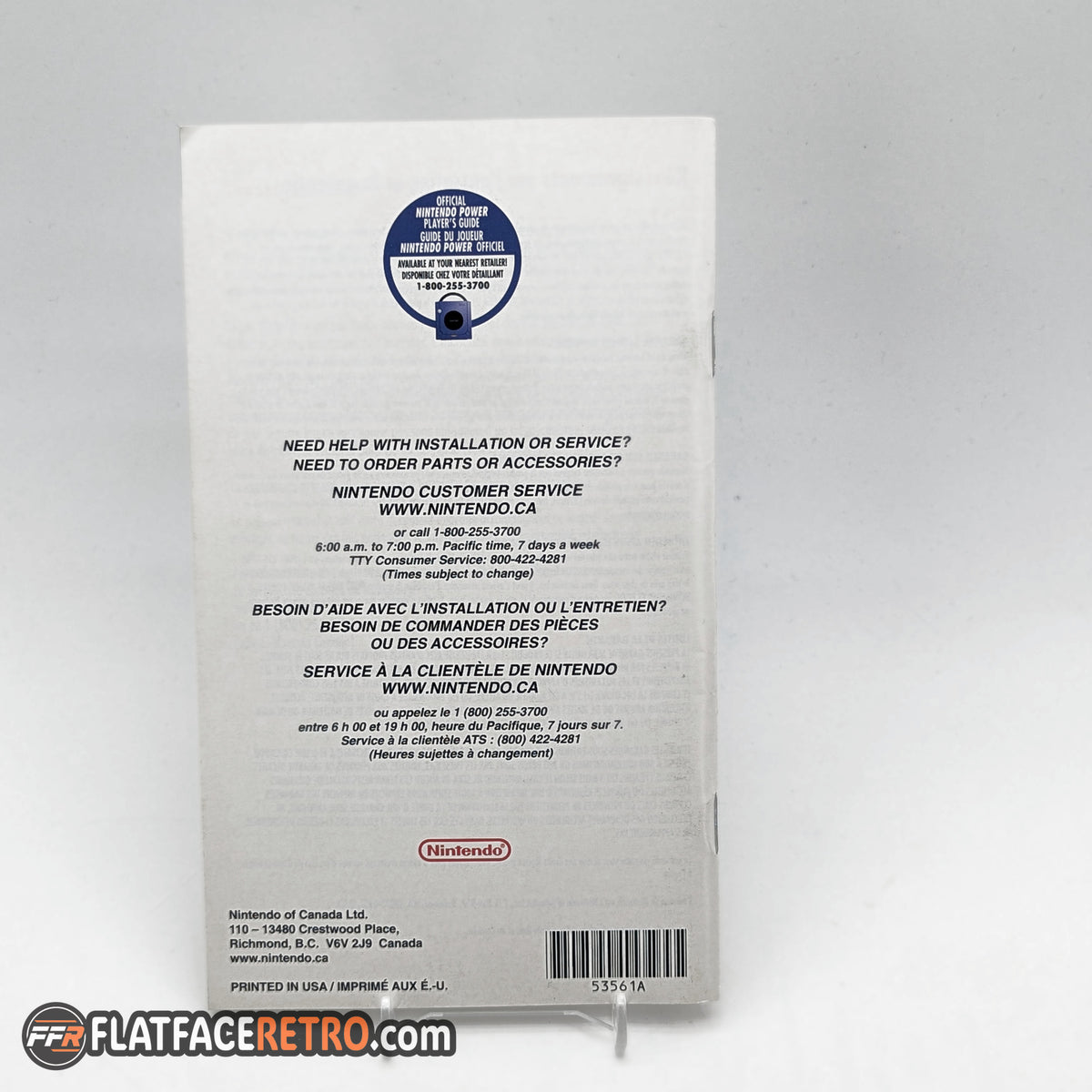 Final Fantasy Crystal Chronicles - Nintendo Gamecube - Manual Only