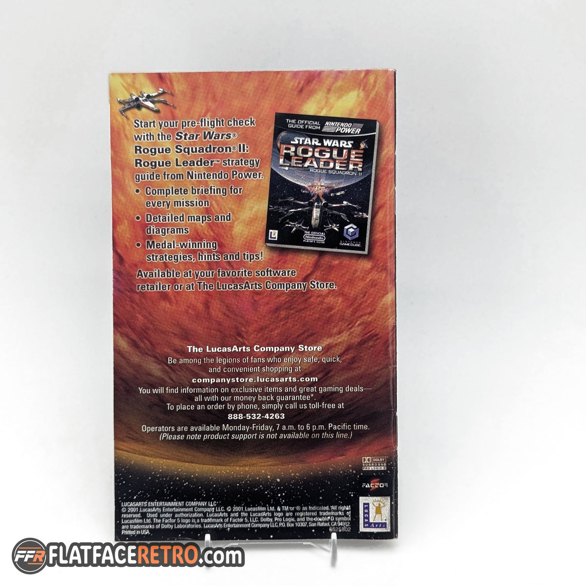 Star Wars Rogue Leader - Nintendo Gamecube - Manual Only