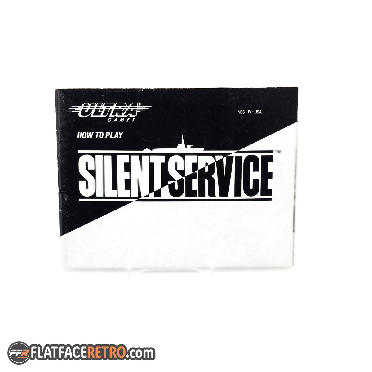 Silent Service - Nintendo NES - Manual Only