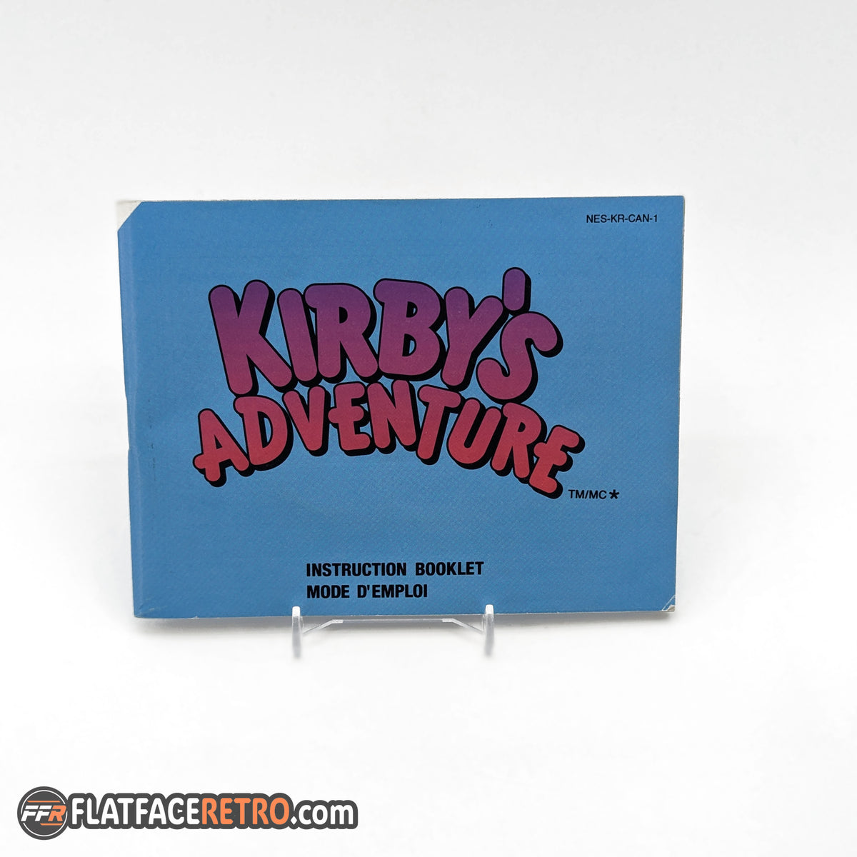Kirby's Adventure - Nintendo NES - Manual Only