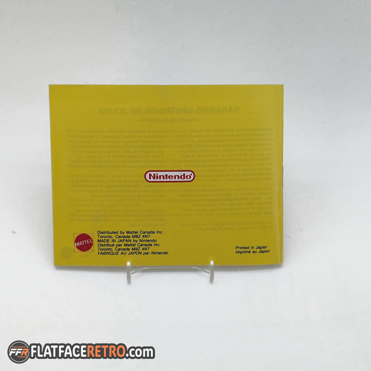 Super Mario Bros 3 - Nintendo NES - Manual Only