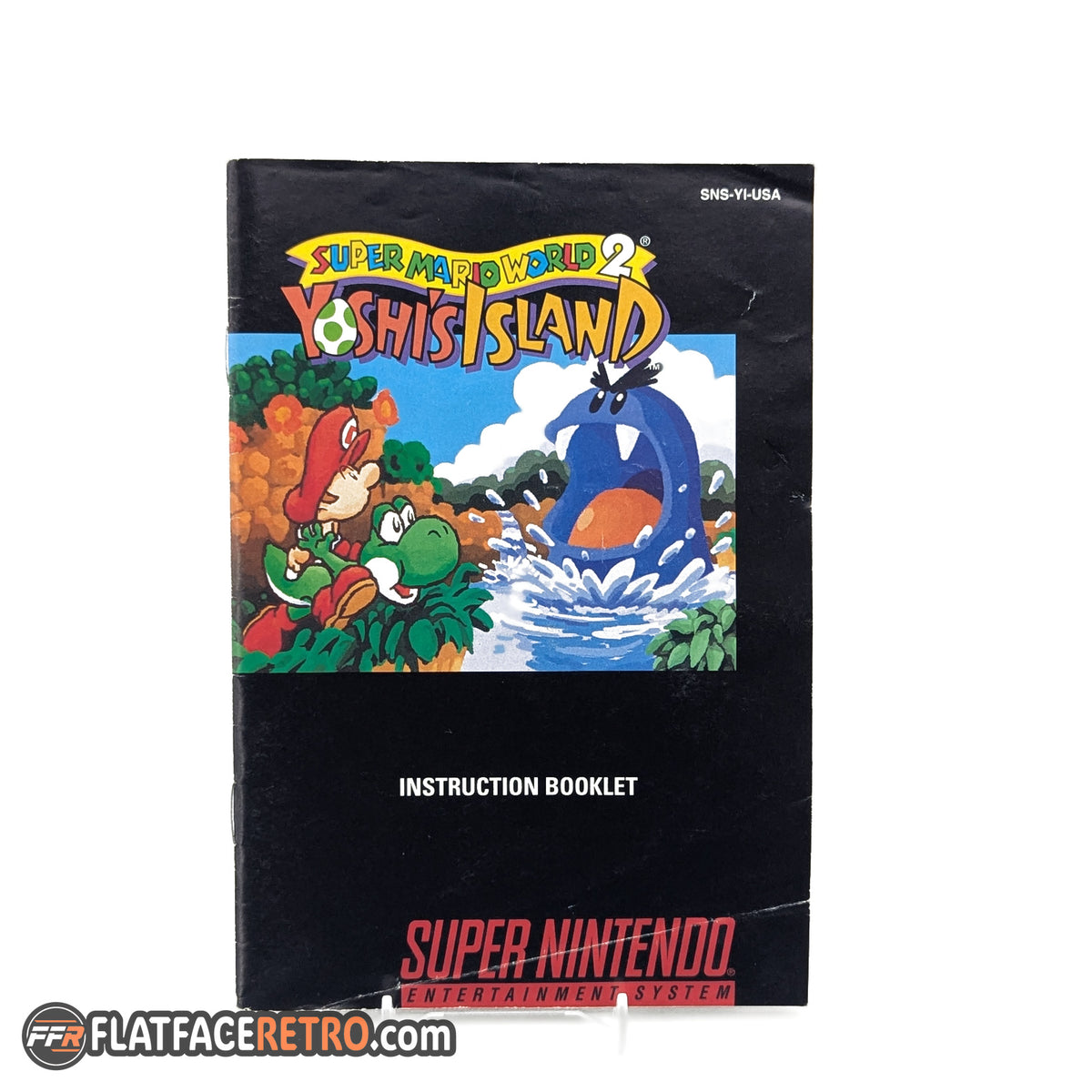 Super Mario World 2 Yoshi's Island - Nintendo SNES - Manual Only