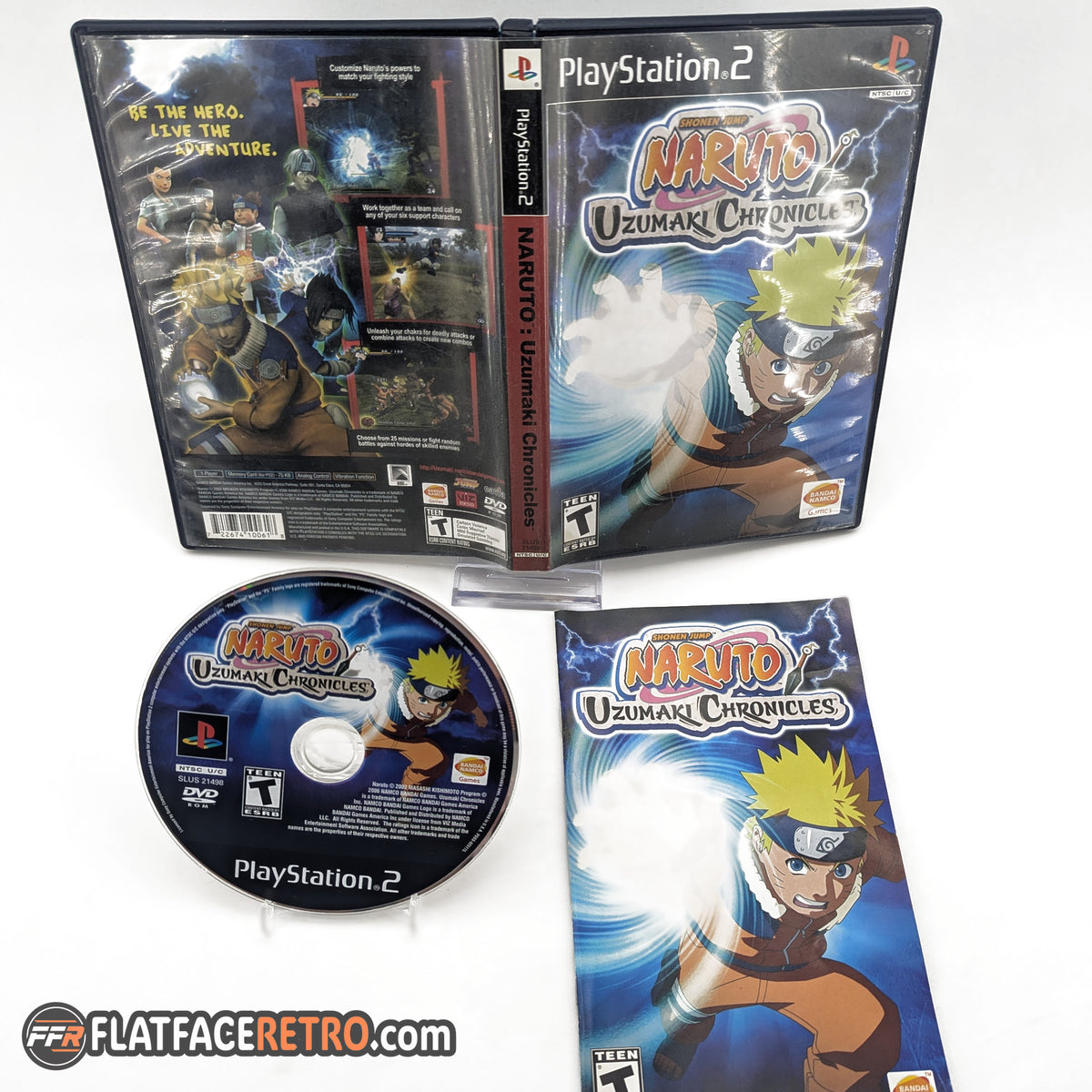 Naruto Uzumaki Chronicles - Sony PlayStation 2 - Complete