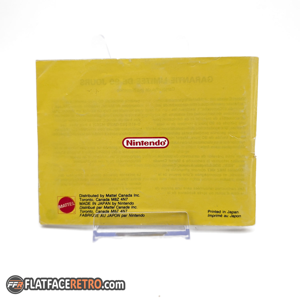 Super Mario Bros 3 - Nintendo NES - Manual Only