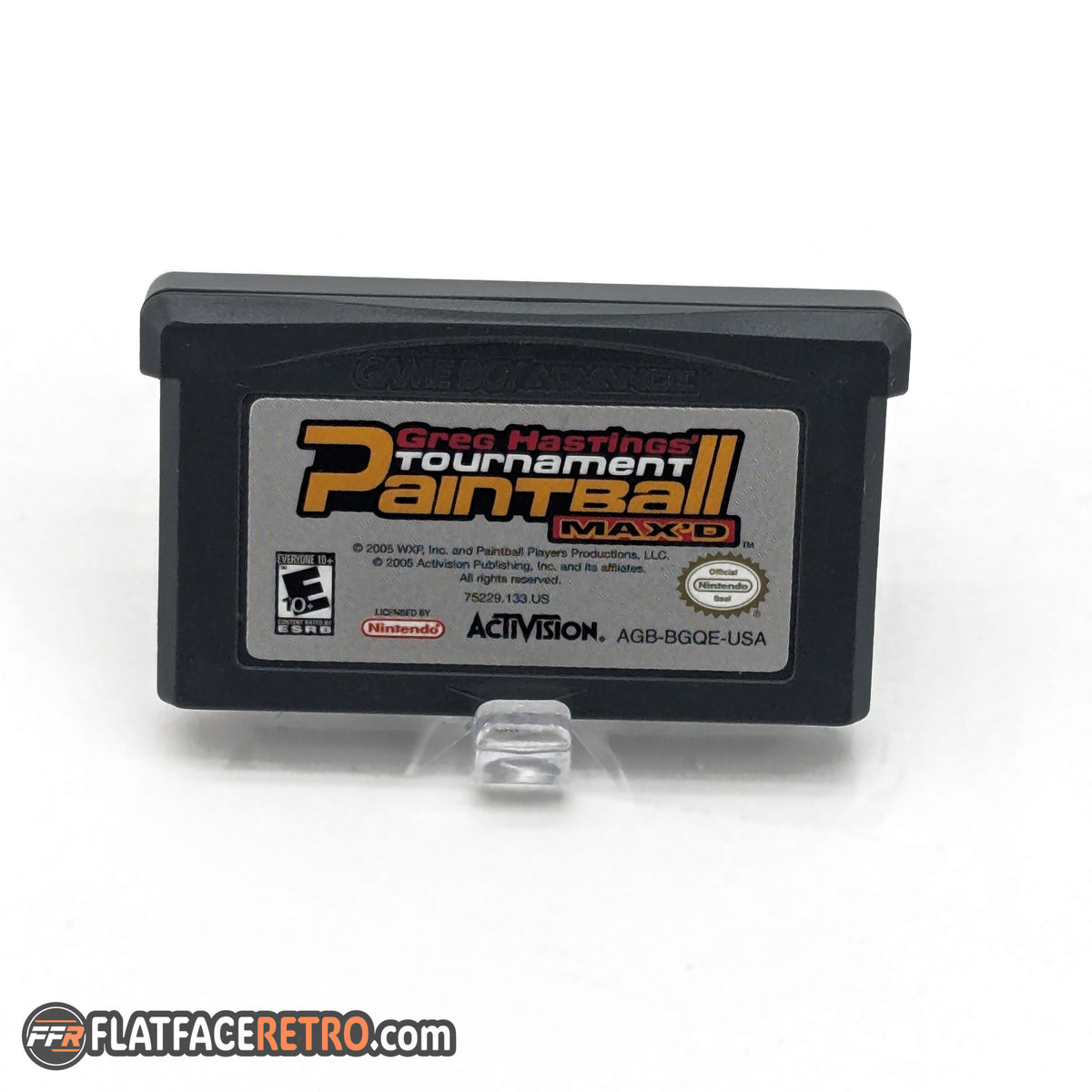 Greg Hastings Tournament Paintball Maxed - Nintendo Game Boy Advance - Game Only