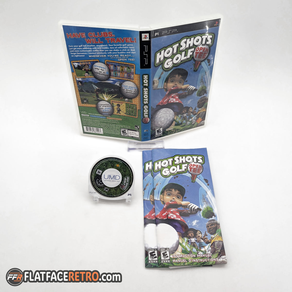 Hot Shots Golf Open Tee - Sony PSP - Complete